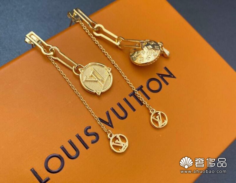 Louis Vuitton 路易威登不對稱耳環