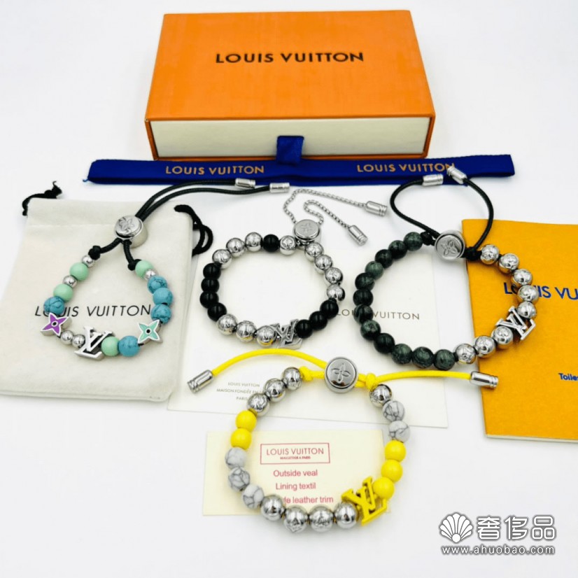 LV驢家monogram beads手鍊