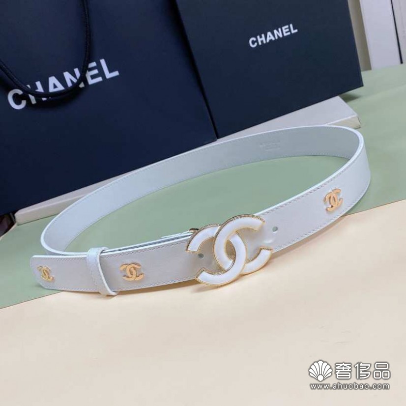 chanel香奈兒雙c扣女士腰帶