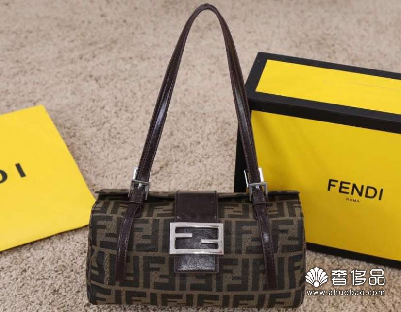 芬迪fendi vintage老花盒子