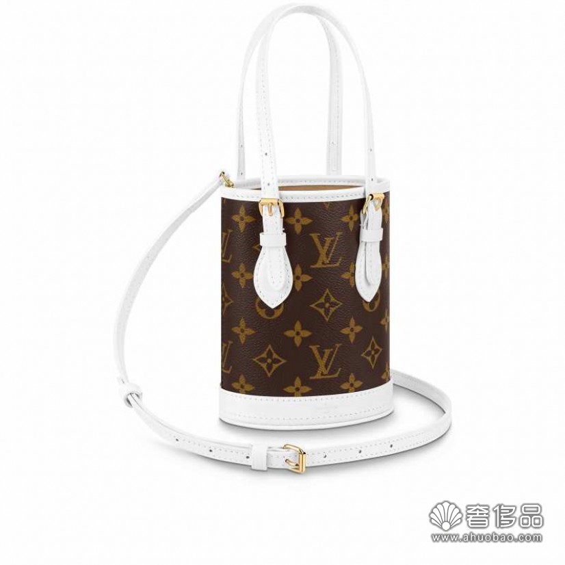 lv match系列nano bucket帆布袖珍水桶包