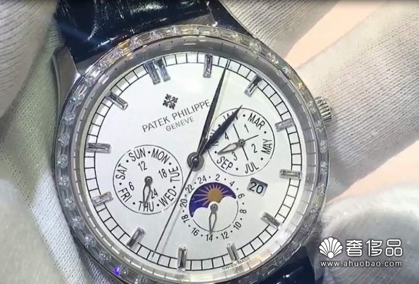 2022新款百達翡麗Patek Philippe藍寶石玻璃復刻手錶