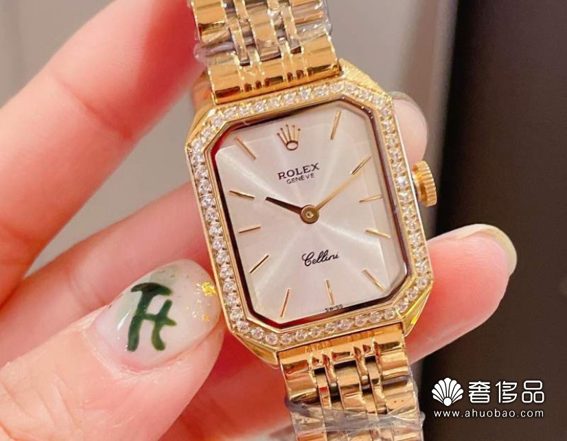 勞力士rolex1970s古董小方表