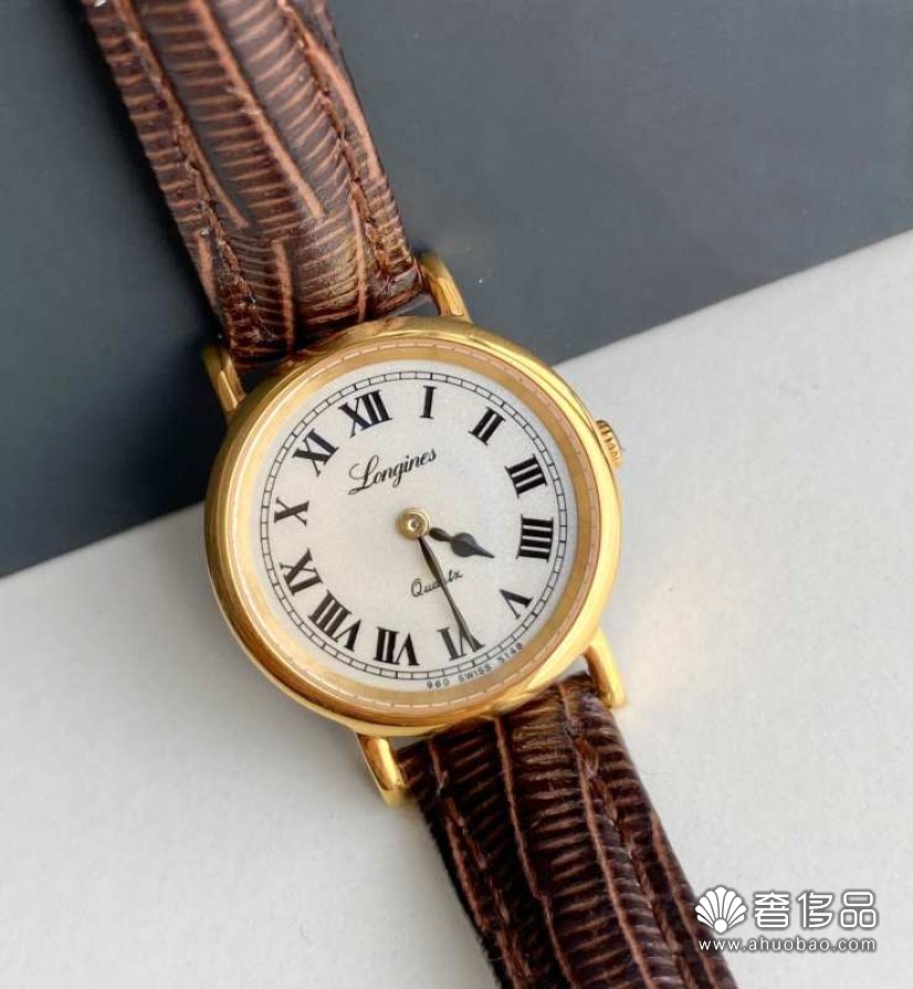 中古《longines》浪琴150周年紀念款中古復刻手錶